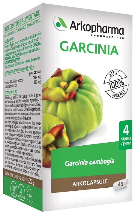 ARKO CAPSULE GARCINIA CAMB 45 CAPSULE - Fontenova srl