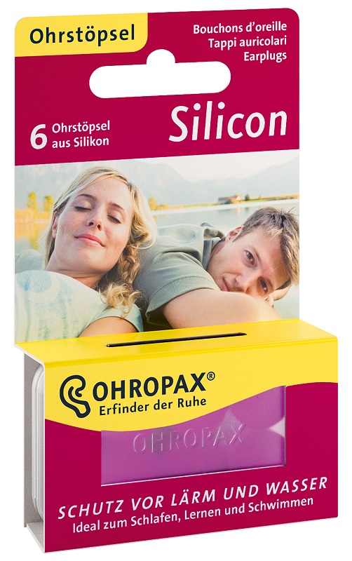 OHROPAX TAPPI AURICOLARI SILICONE 6 PEZZI - Fontenova srl