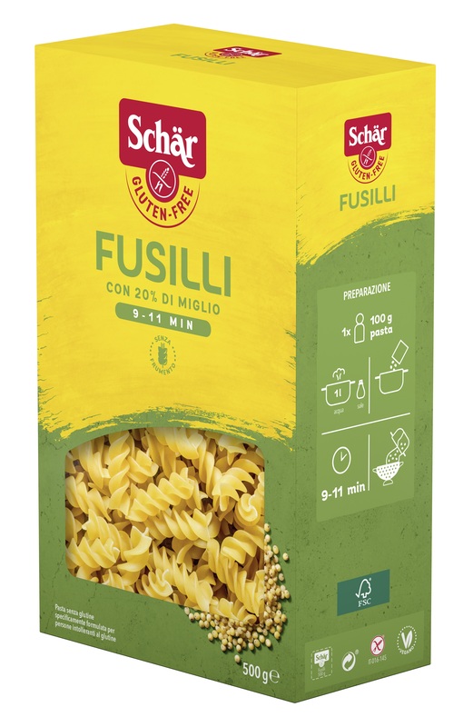 SCHAR FUSILLI 500 G - Fontenova srl
