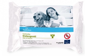 ORME NATURALI SALVIETTINE DETERGENTI ALL'OLIO DI NEEMM 20 PEZZI - Fontenova srl