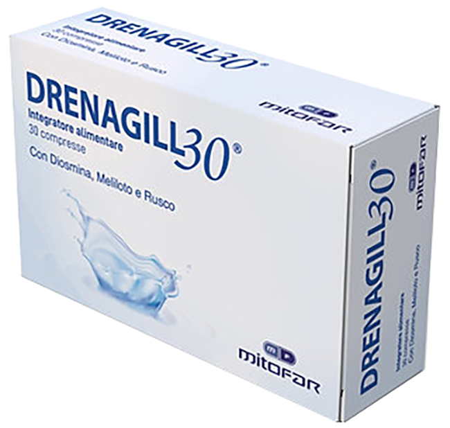 DRENAGILL 30 30 COMPRESSE - Fontenova srl