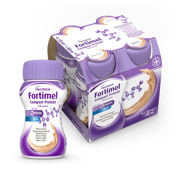 FORTIMEL COMPACT PROTEIN CAFFE' 4 BOTTIGLIE DA 125 ML - Fontenova srl