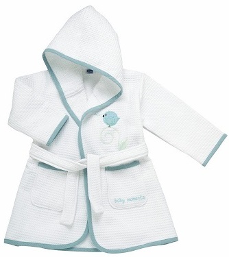 CHICCO ACCAPPATOIO PIQ AZZURRO UCCELLO 12 MESI+ - Fontenova srl