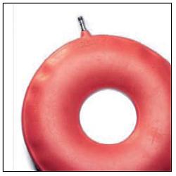 CIAMBELLA PER INVALIDI GONFIABILE IN GOMMA TEAM DELUXE IN SACCHETTO DIAMETRO 40 CM 1 PEZZO - Fontenova srl