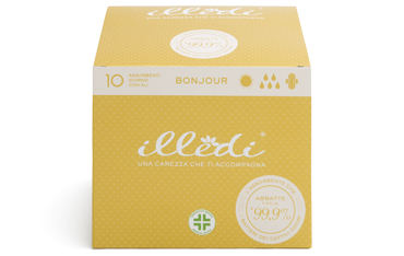ILLEDI BONJOUR ASSORBENTI GIORNO 10 CON ALI 12 PEZZI - Fontenova srl