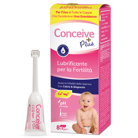 LUBRIFICANTE FERTILITA' CONCEIVE PLUS 8X4G - Fontenova srl