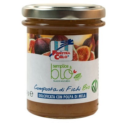 COMPOSTA DI FICHI BIO 220 G - Fontenova srl