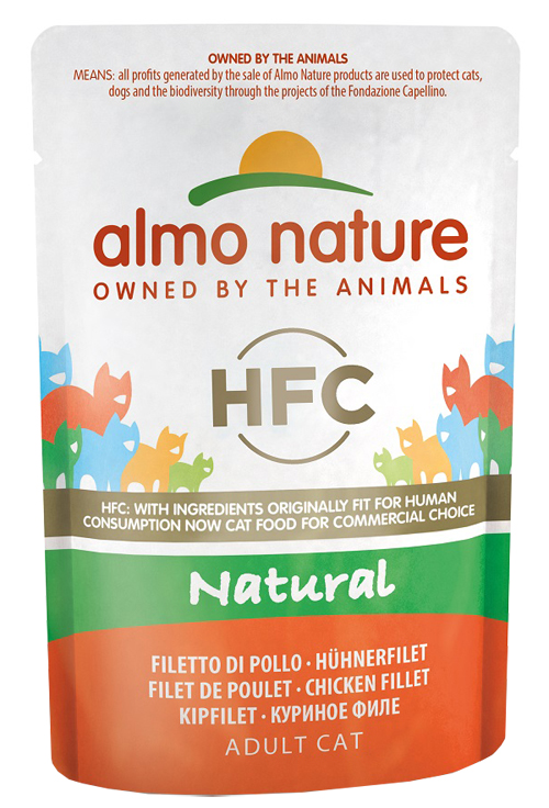 ALMO NATURE FILETTO POLLO 55 G - Fontenova srl