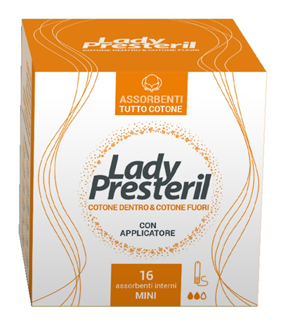 LADY PRESTERIL ASSORBENTI INTERNI MINI 16 PEZZI - Fontenova srl