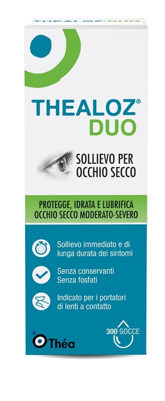THEALOZ DUO SOLUZIONE OCULARE FLACONE 10 ML - Fontenova srl