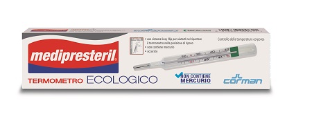 MEDIPRESTERIL TERMOMETRO ECOLOGICO SENZA MERCURIO - Fontenova srl