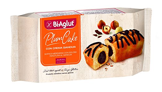 BIAGLUT SFORNAGUSTO PLUMCAKE AL GIANDUIA 4 X 45 G - Fontenova srl