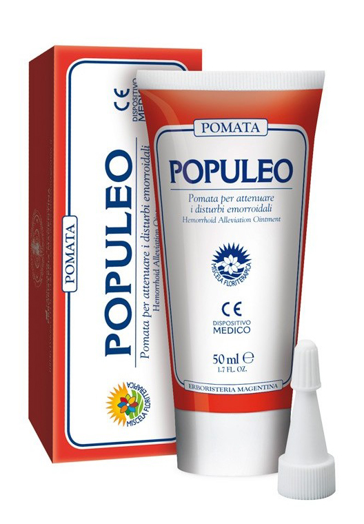POPULEO POMATA EMORROIDI 50 ML - Fontenova srl