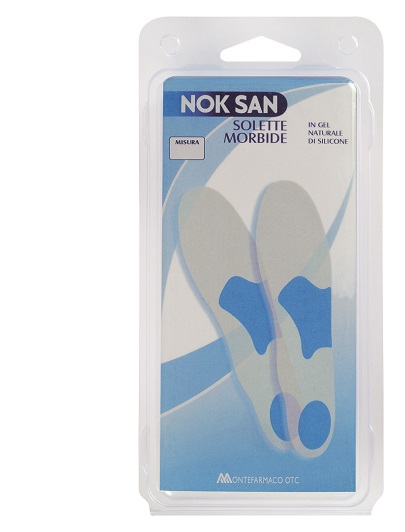 NOK SAN GEL SOLETTE MORBIDE M 2 PEZZI - Fontenova srl