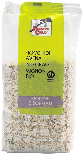 FIOCCHI DI AVENA INTEGRALE MIGNON BIO 500 G - Fontenova srl