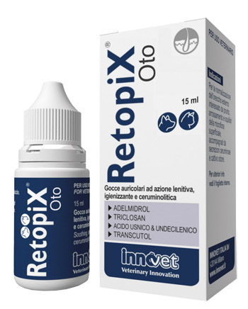 RETOPIX OTO GOCCE AURICOLARI FLACONE CONTAGOCCE 15 ML - Fontenova srl
