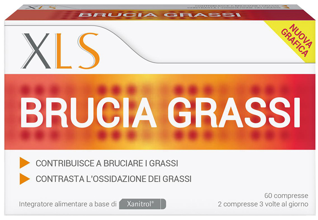 XLS BRUCIA GRASSI 60 COMPRESSE - Fontenova srl