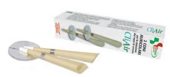 CLIAIR CONI AURICOLARI 2 PEZZI - Fontenova srl