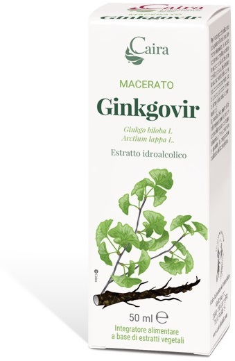 CAIRA GINKGOVIR MACERATO IDROALCOLICO GOCCE 50 ML - Fontenova srl