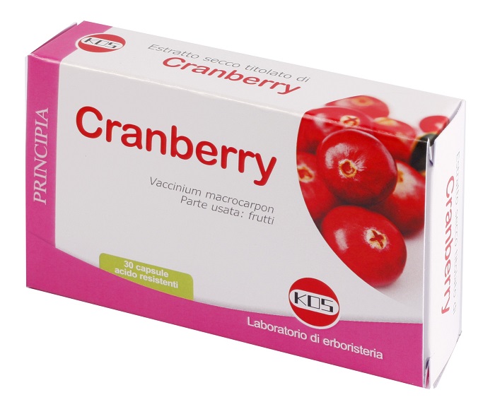 CRANBERRY ESTRATTO SECCO 30 CAPSULE - Fontenova srl
