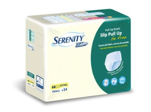 PANNOLONE A MUTANDINA SERENITY PULL UP BE FREE SD EXTRA LARGE 14 PEZZI - Fontenova srl