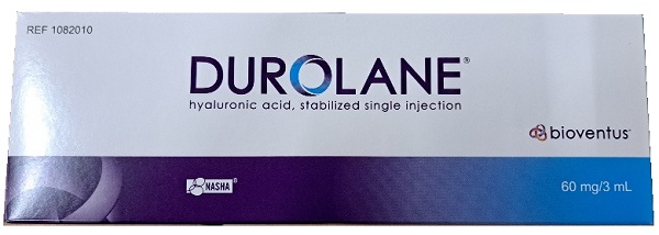 SIRINGA INTRA-ARTICOLARE DUROLANE ACIDO IALURONICO GEL 60 MG 3 ML - Fontenova srl