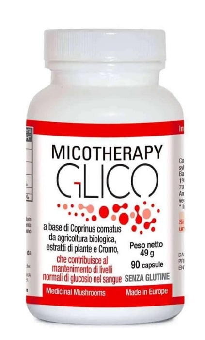 MICOTHERAPY GLICO 90 CAPSULE VEGETALI - Fontenova srl