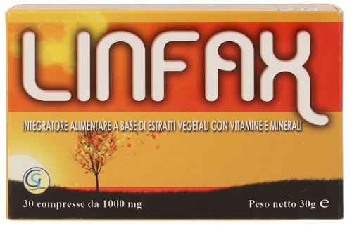 LINFAX 30 COMPRESSE ASTUCCIO 30 G - Fontenova srl