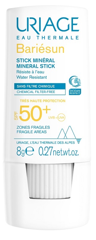 URIAGE EAU THERMALE BARIESUN SPF50+ STICK MINERALE 8 G - Fontenova srl
