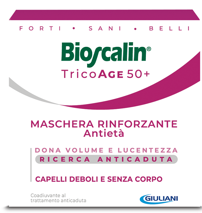 BIOSCALIN TRICOAGE MASCHERA RINFORZANTE ANTIETA' 200 ML - Fontenova srl