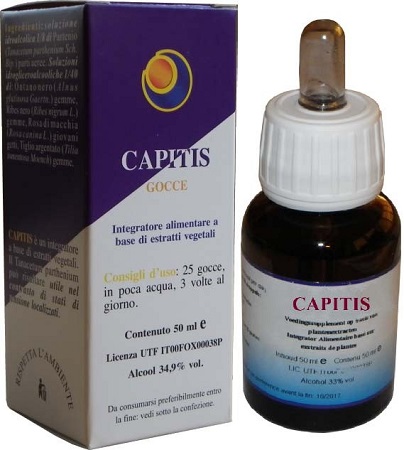 CAPITIS GOCCE 50 ML - Fontenova srl