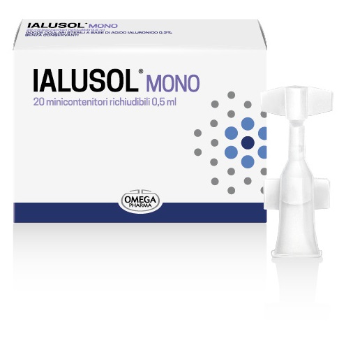 IALUSOL MONO GOCCE OCULARI 20 FLACONCINI 0,5 ML - Fontenova srl