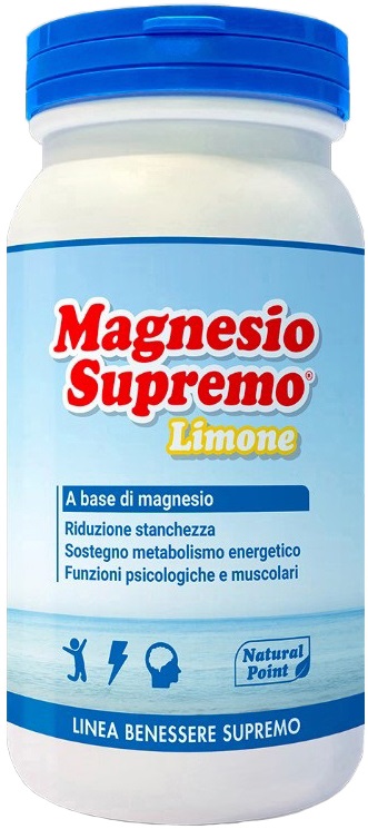 MAGNESIO SUPREMO LIMONE POLVERE 150 G - Fontenova srl