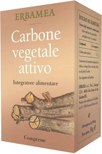 CARBONE VEGETALE ATTIVO 100 CAPSULE - Fontenova srl