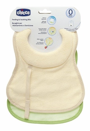 CHICCO BAVAGLIA PER ALLATTAMENTO E DENTIZIONE 0 + - Fontenova srl