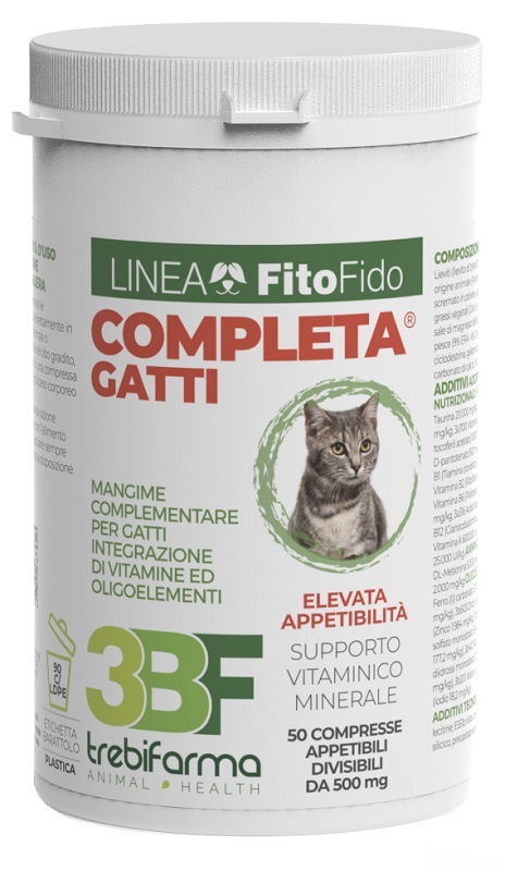 COMPLETA GATTI 50 COMPRESSE BARATTOLO 25 G - Fontenova srl