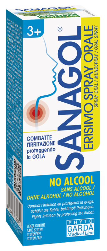 SANAGOL SPRAY ERISIMO SENZA ALCOOL 20 ML - Fontenova srl