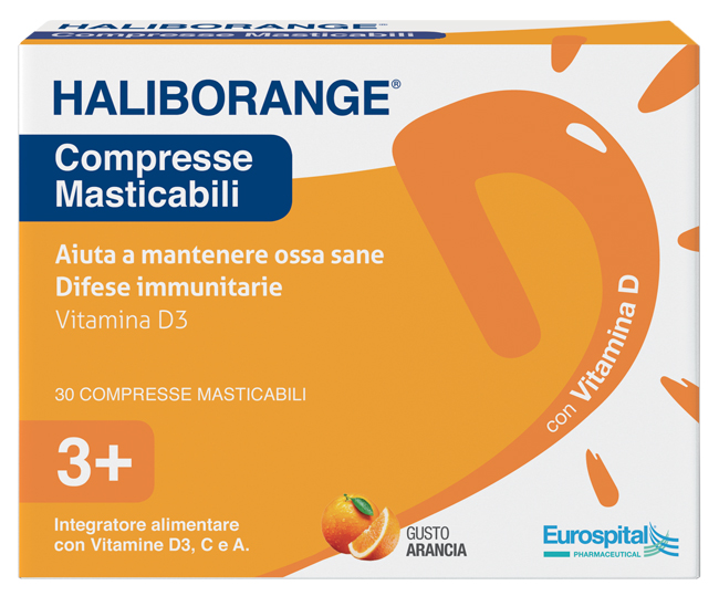 HALIBORANGE 30 COMPRESSE MASTICABILI 450MG - Fontenova srl