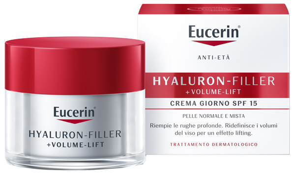 EUCERIN HYALURON FILLER VOLUME GIORNO PELLE NORMALE MISTA 50 ML - Fontenova srl