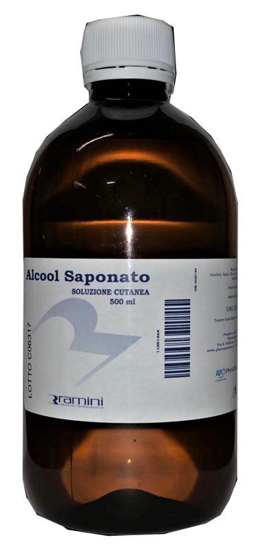 ALCOOL SAPONATO SOLUZIONE 500 ML - Fontenova srl