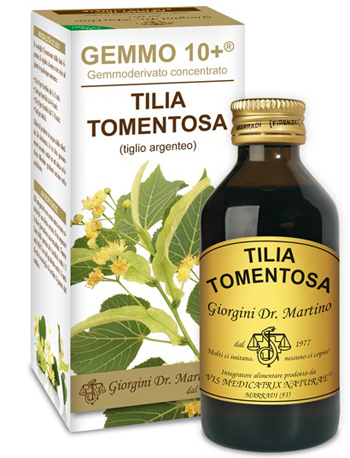 GEMMO 10+ TIGLIO ARGENTEO LIQUIDO ANALCOLICO 100 ML - Fontenova srl