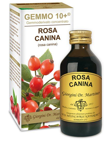 GEMMO 10+ ROSA CANINA LIQUIDO ANALCOLICO 100 ML - Fontenova srl