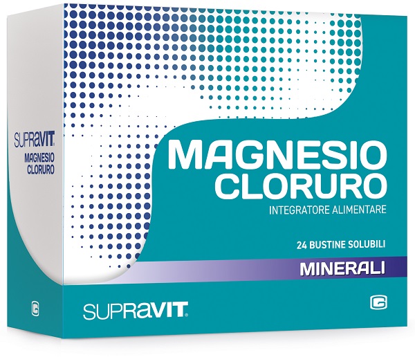 SUPRAVIT MAGNESIO CLORURO 24 BUSTINE - Fontenova srl