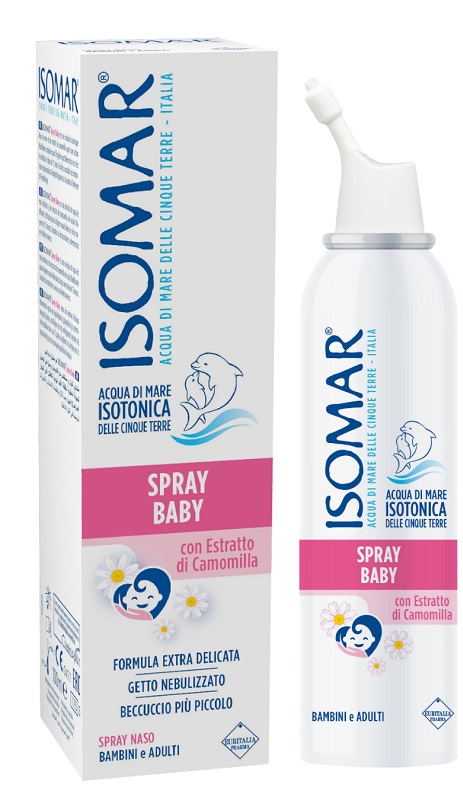 ISOMAR SPRAY BABY CON CAMOMILLA 100 ML - Fontenova srl
