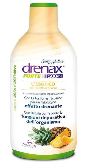 DRENAX FORTE L'ESOTICO CON ESTRATTO D'ANANAS 500 ML - Fontenova srl