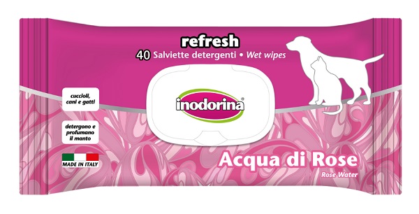 SALVIETTE ROSA INODORINA 40 PEZZI - Fontenova srl