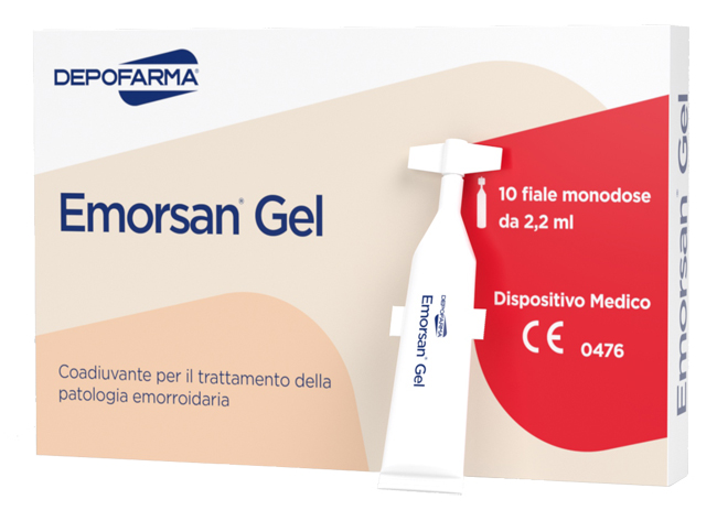 EMORSAN GEL 10 FIALE MONODOSE DA 2,2 ML - Fontenova srl