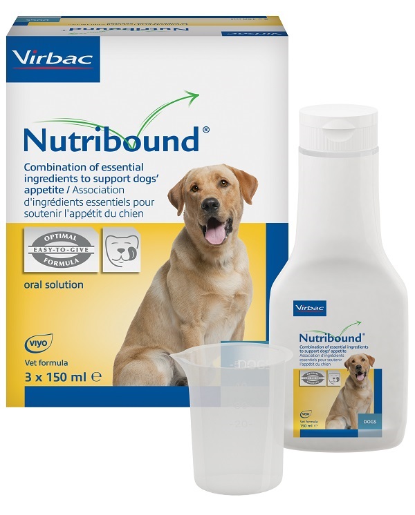 NUTRIBOUND SOLUZIONE ORALE APPETIBILE PER CANE 3 FLACONI DA 150 ML - Fontenova srl