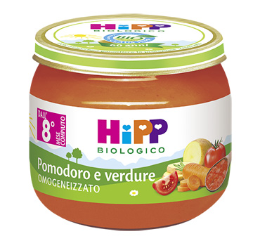HIPP BIO HIPP BIO OMOGENEIZZATO SUGO POMODORO VERDURE 2X80 G - Fontenova srl