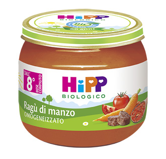 HIPP BIO HIPP BIO OMOGENEIZZATO SUGO RAGU' DI MANZO 2X80 G - Fontenova srl
